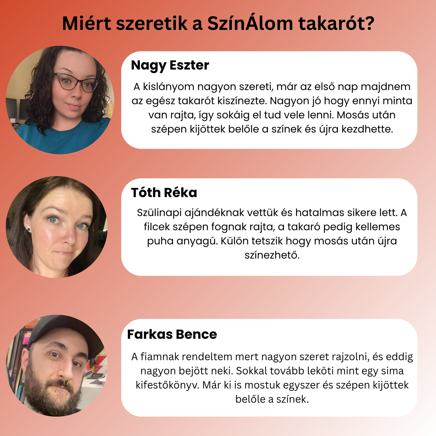 SzínÁlom - Szinezhető takaró